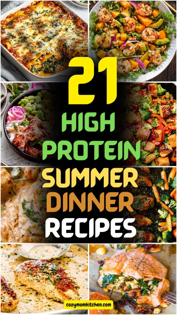 High Protein Summer Dinner Recipes