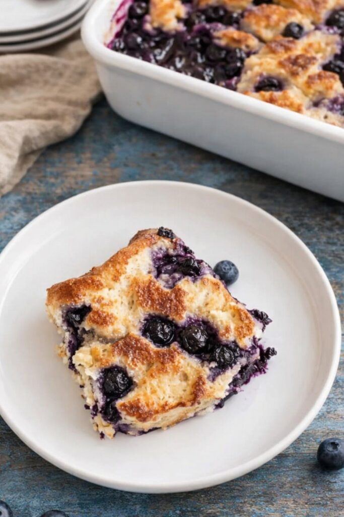 Blueberry French Toast Casserole