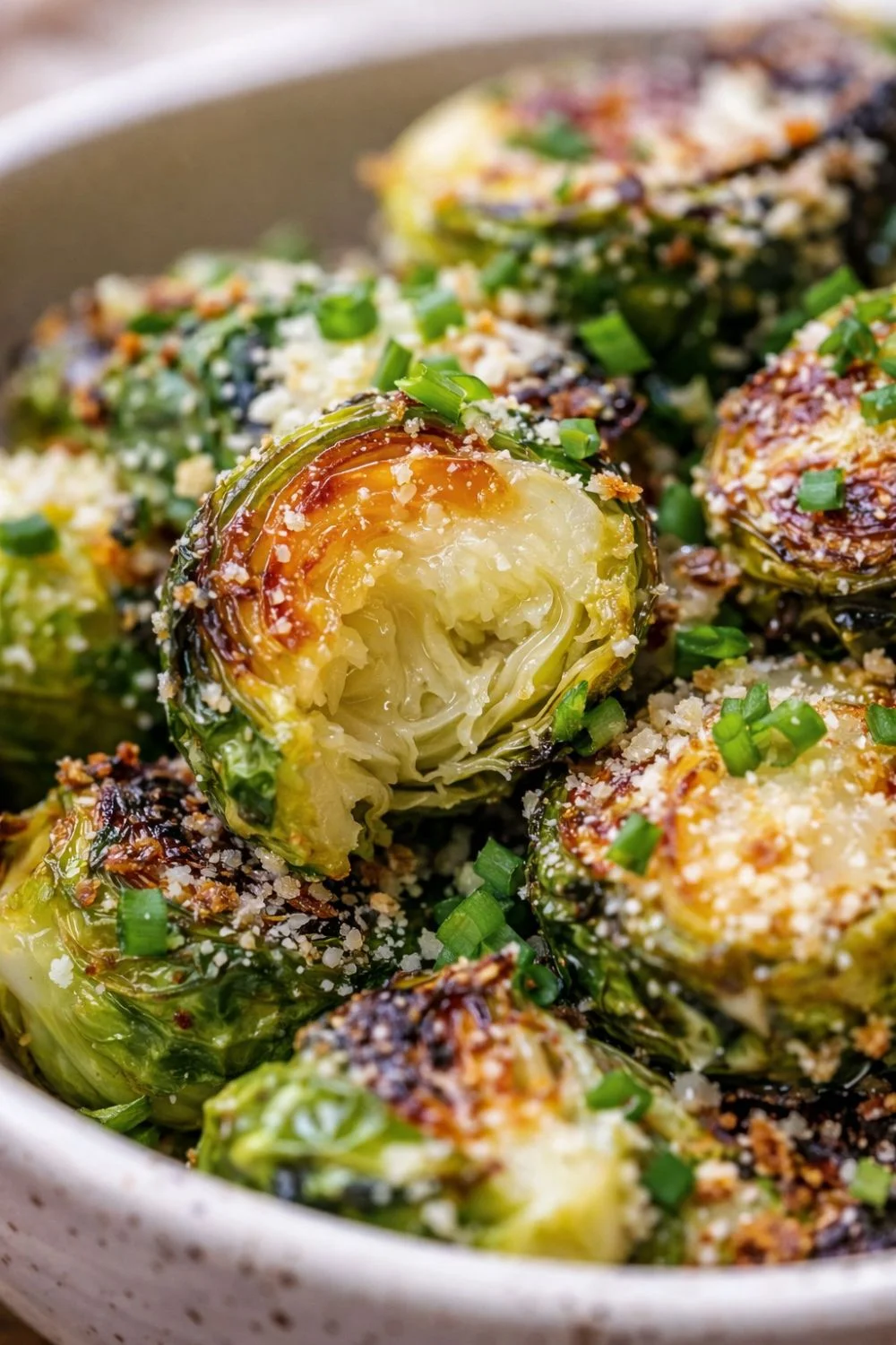 Garlic Parmesan Air Fryer Broccoli