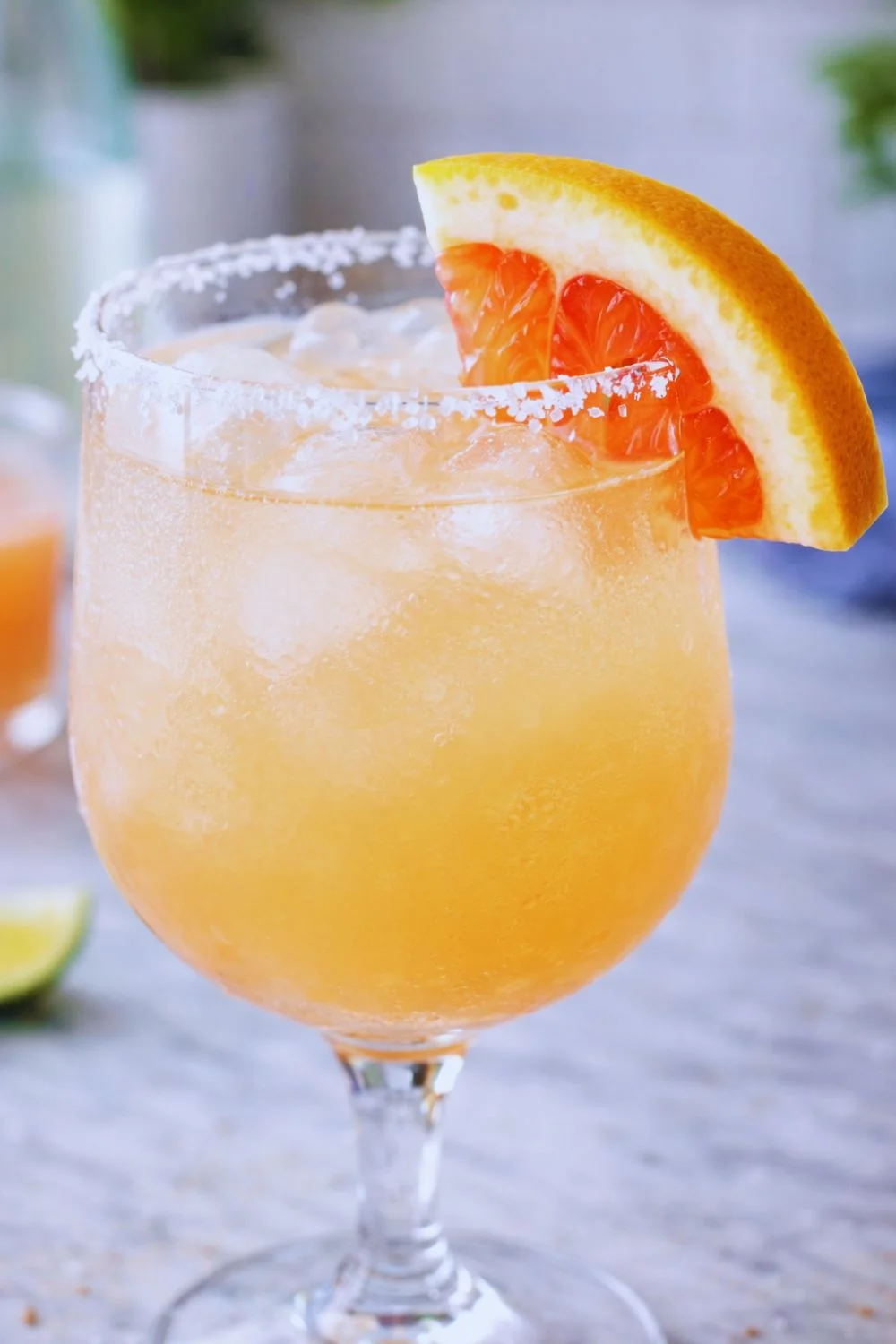 Homemade Paloma Cocktail